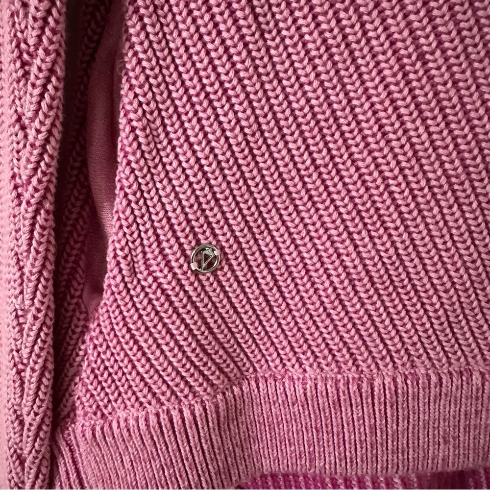 Ivivva By Lululemon Girls Size 14 To The Moon Pink One Snap Cardigan Hoodie
